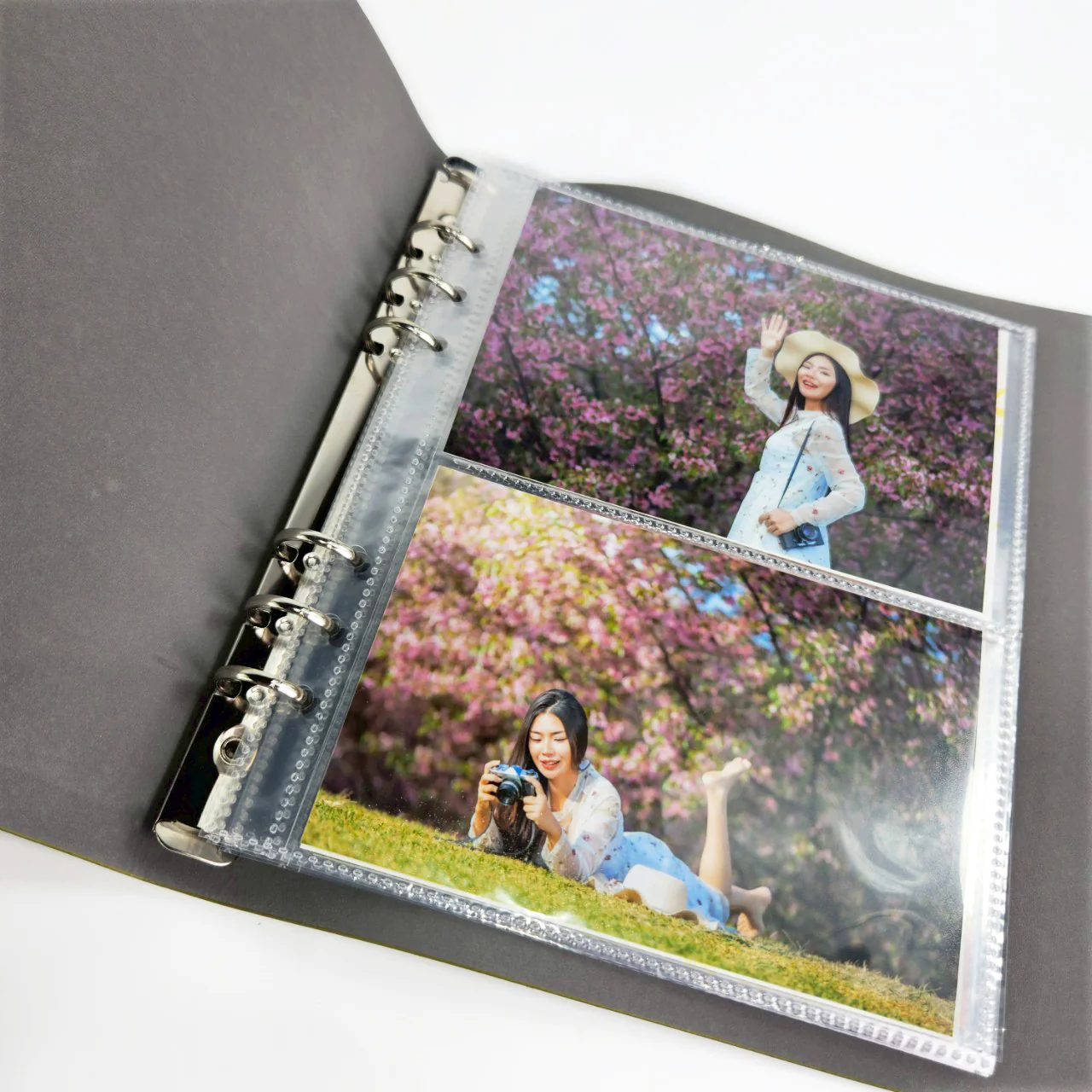ปกอัลบั้มหนัง ปั๊มลายกวาง สีเขียว - Image 3