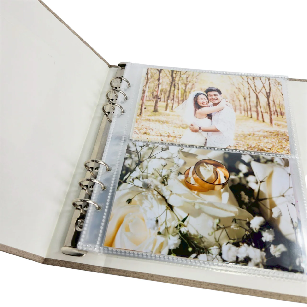ปกอัลบั้มกระดาษไวนิลมีลาย BROWN - Image 3