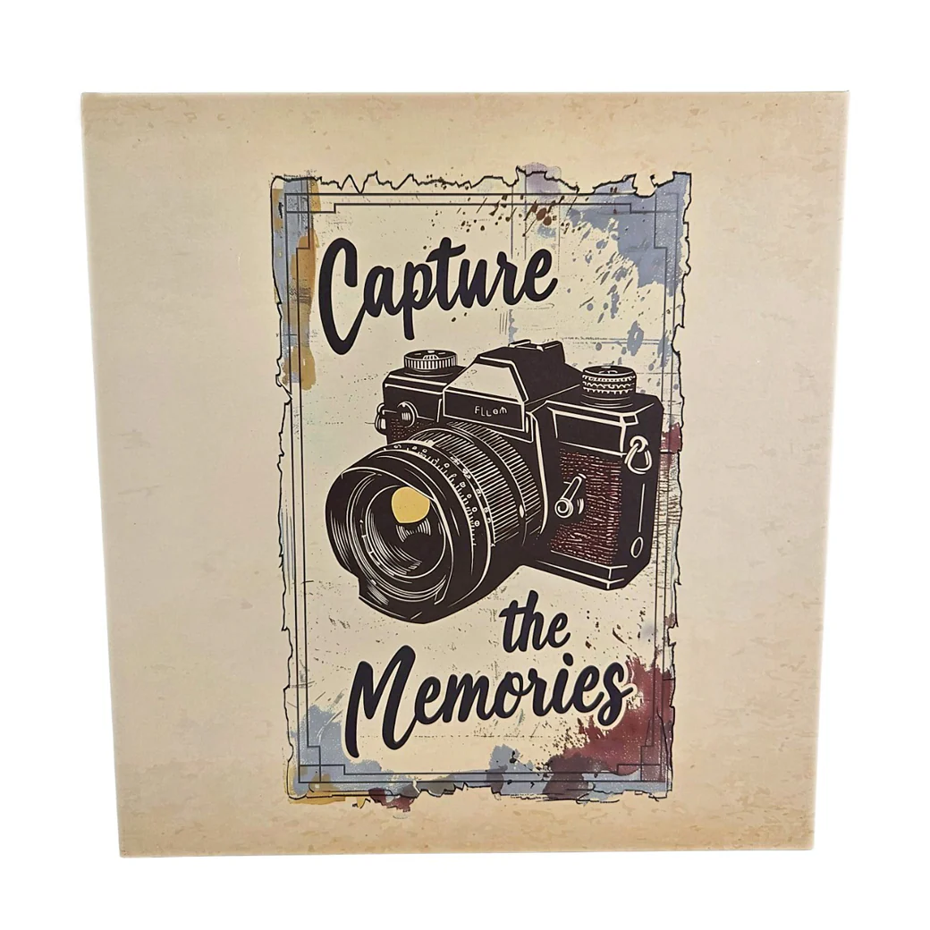 ปกอัลบั้มแบบกล่องลาย CAMERA VINTAGE