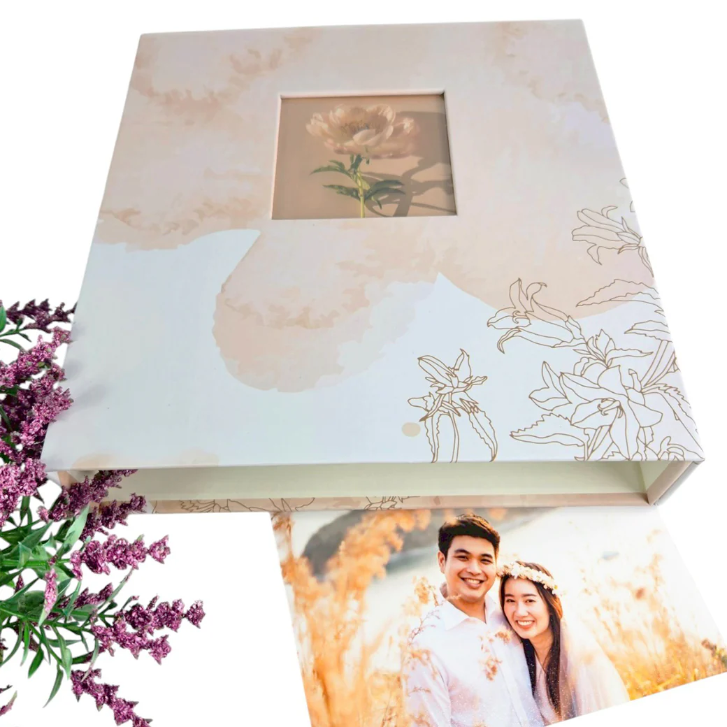 ปกอัลบั้มแบบกล่องลาย FLOWER ART - Image 3