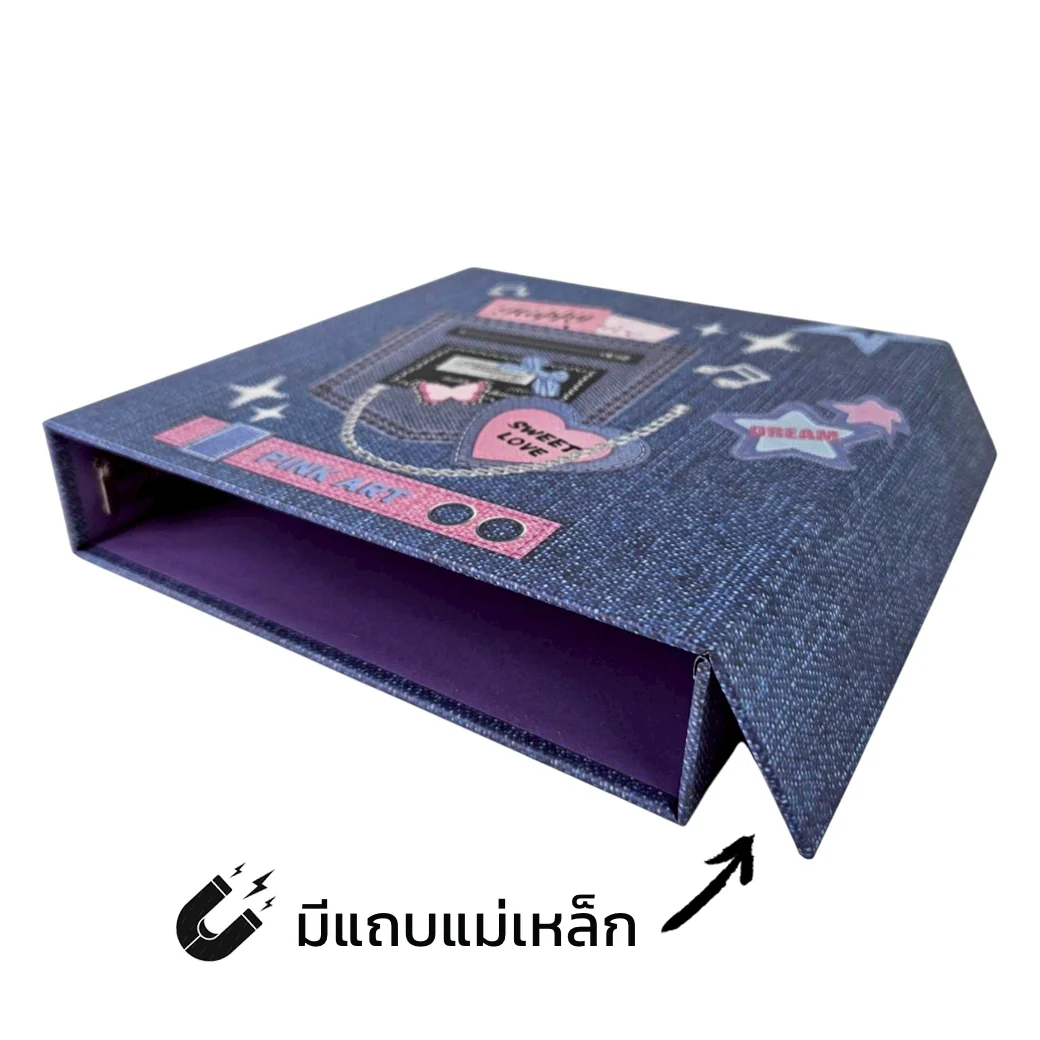 ปกอัลบั้มแบบกล่องลาย POP BLUE - Image 2