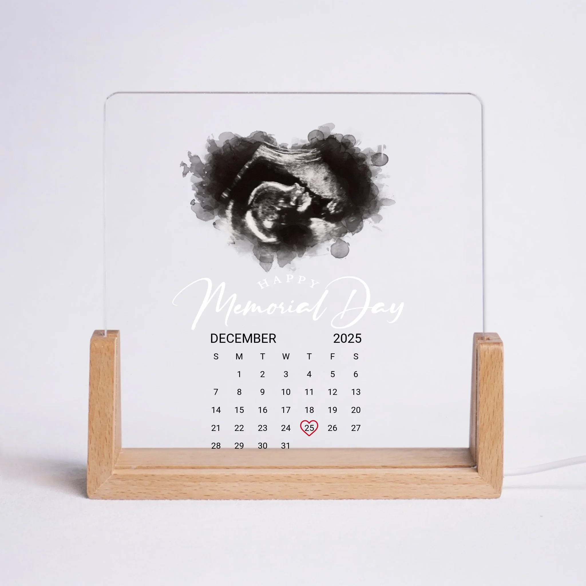 โคมไฟอะคริลิกแบบจัตุรัส - Calendar - Image 2