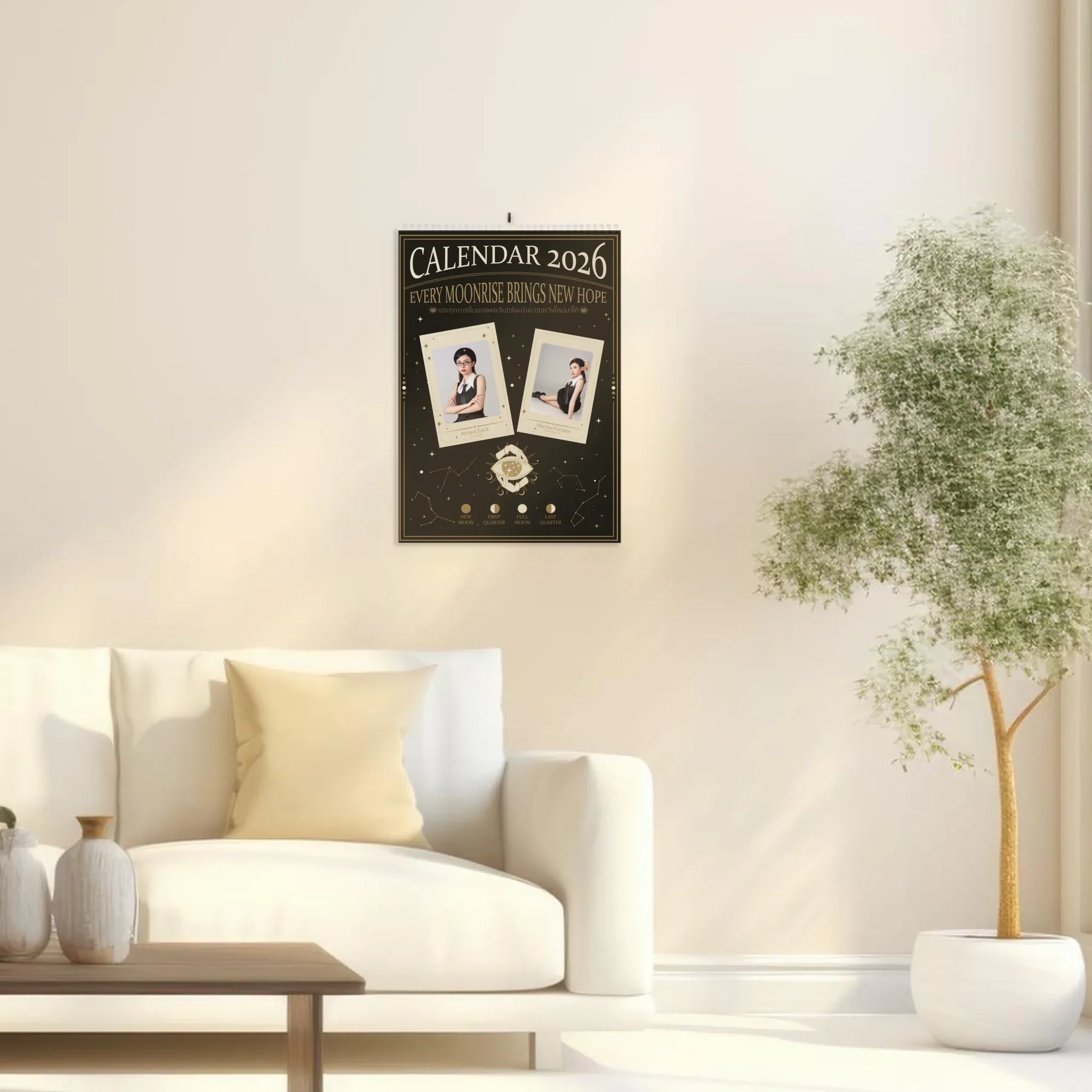 Calendar 30x42 cm - Moonlight Magic āđāļāļāđāļāļ§āļ (28āļĢāļđāļ) - Image 14