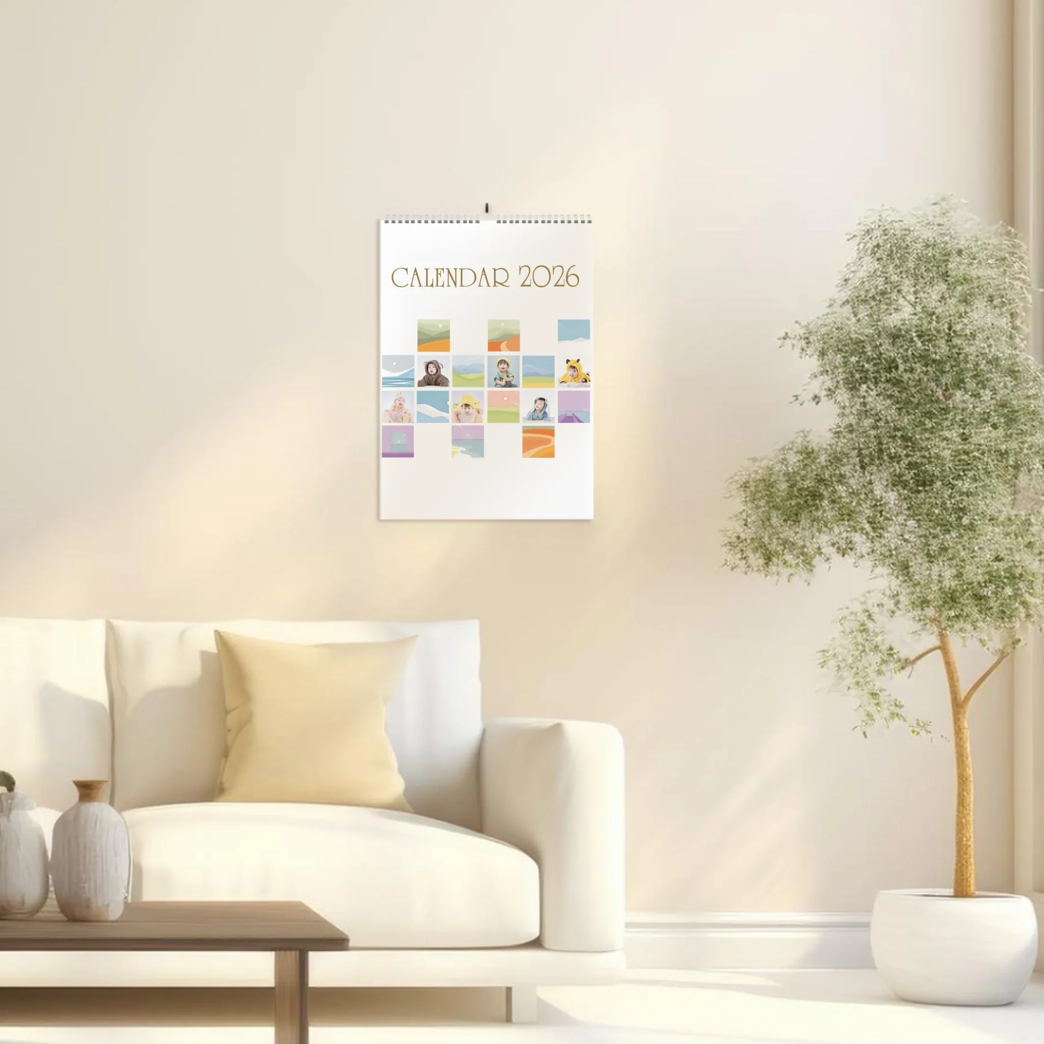 Calendar 30x42 cm - Golden Moments แบบแขวน (18รูป) - Image 14