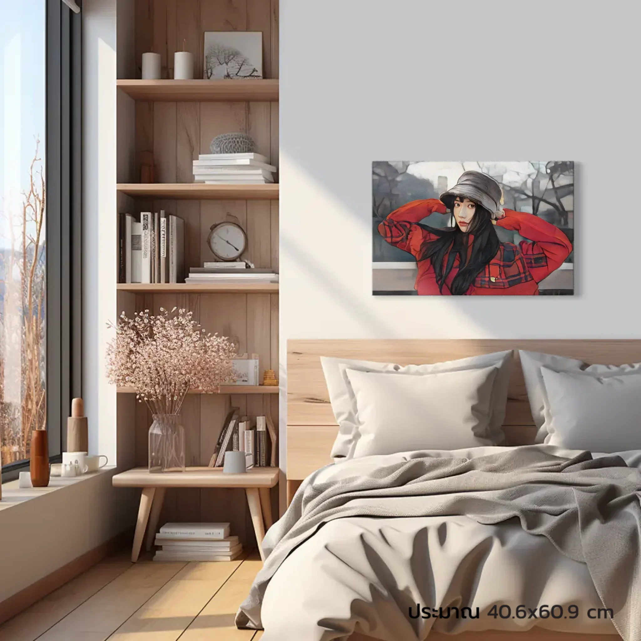 CANVAS LANDSCAPE - ขอบขาว - Image 6