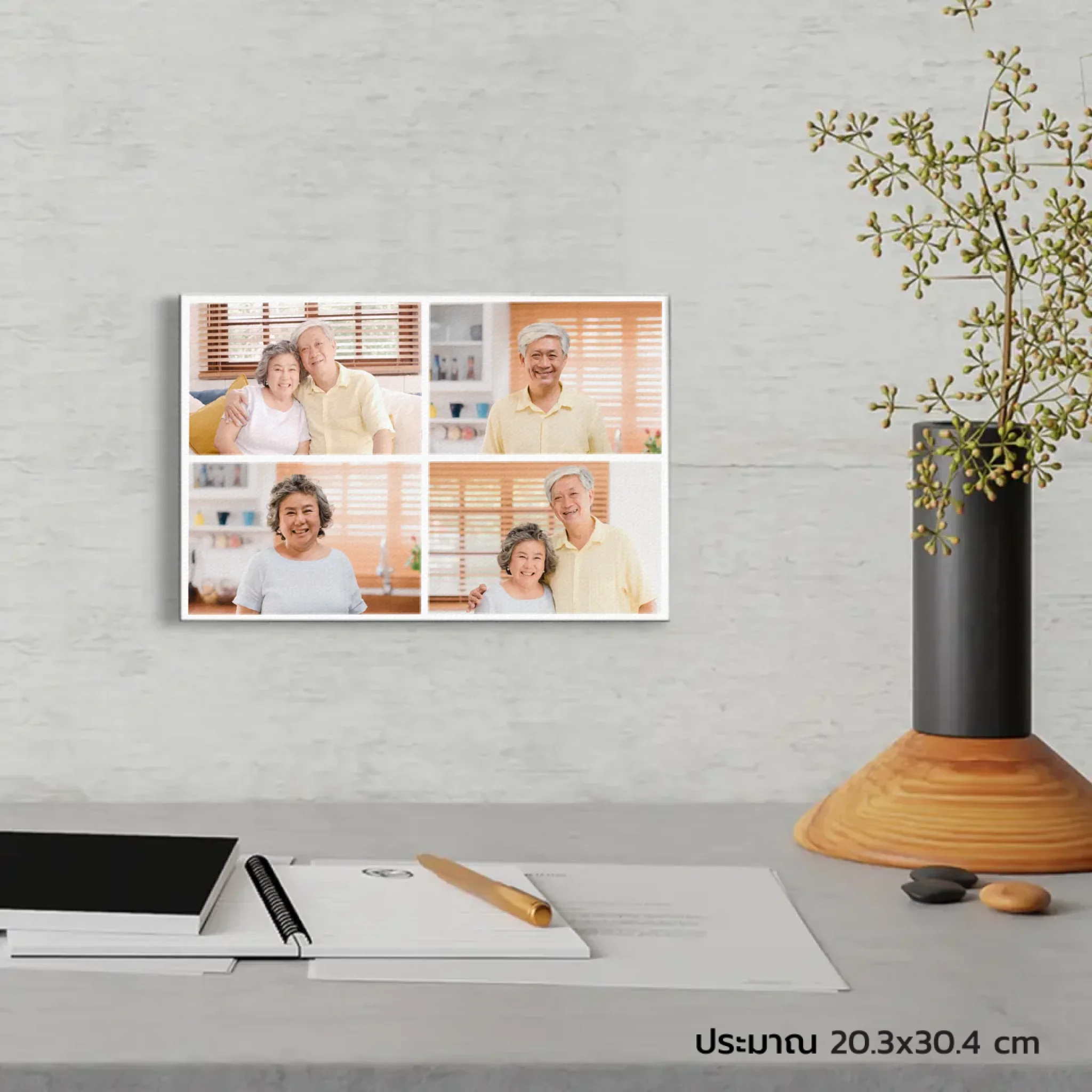 CANVAS LANDSCAPE แนวนอน แบบ 4 รูป - Image 3