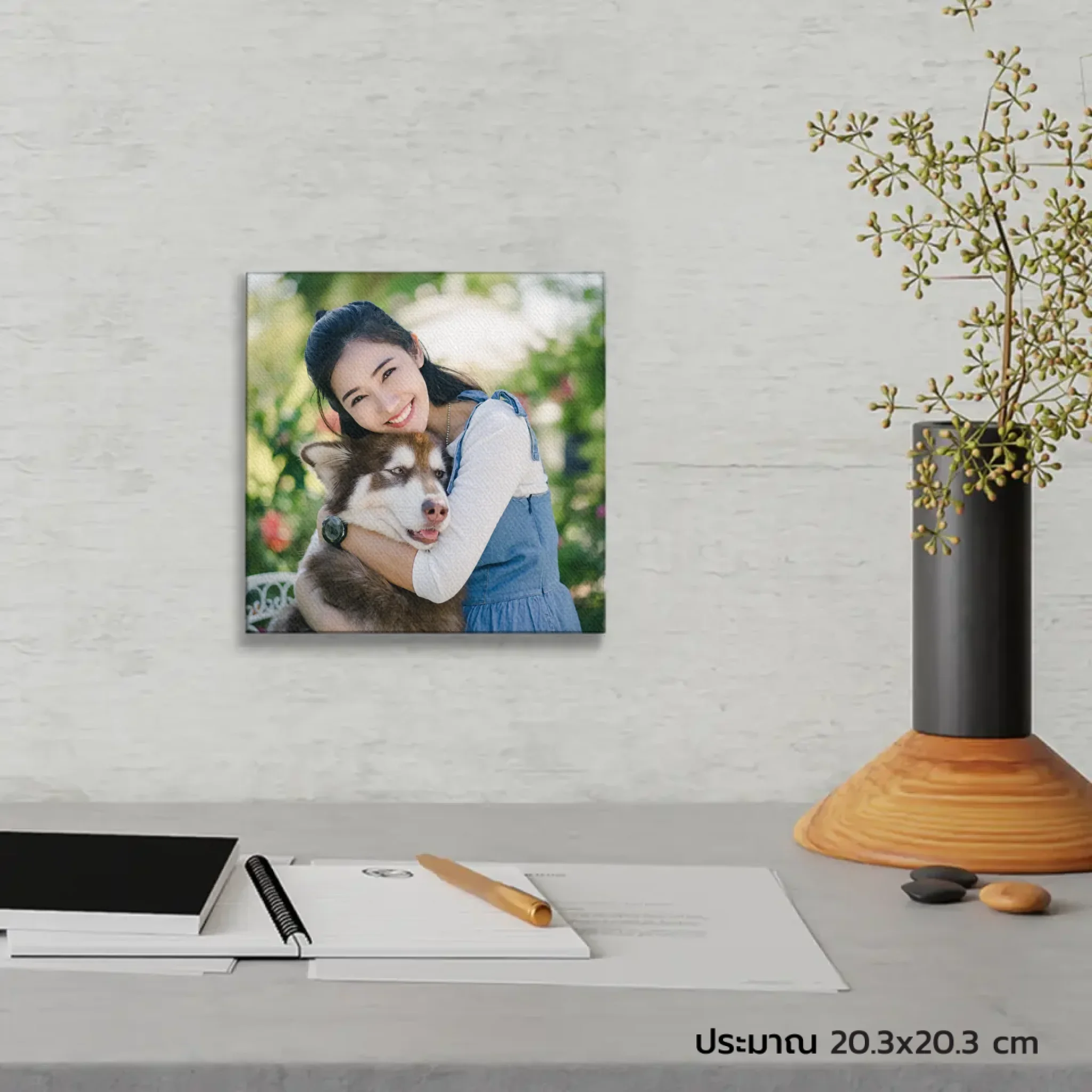 CANVAS SQUARE - ขอบขาว - Image 3