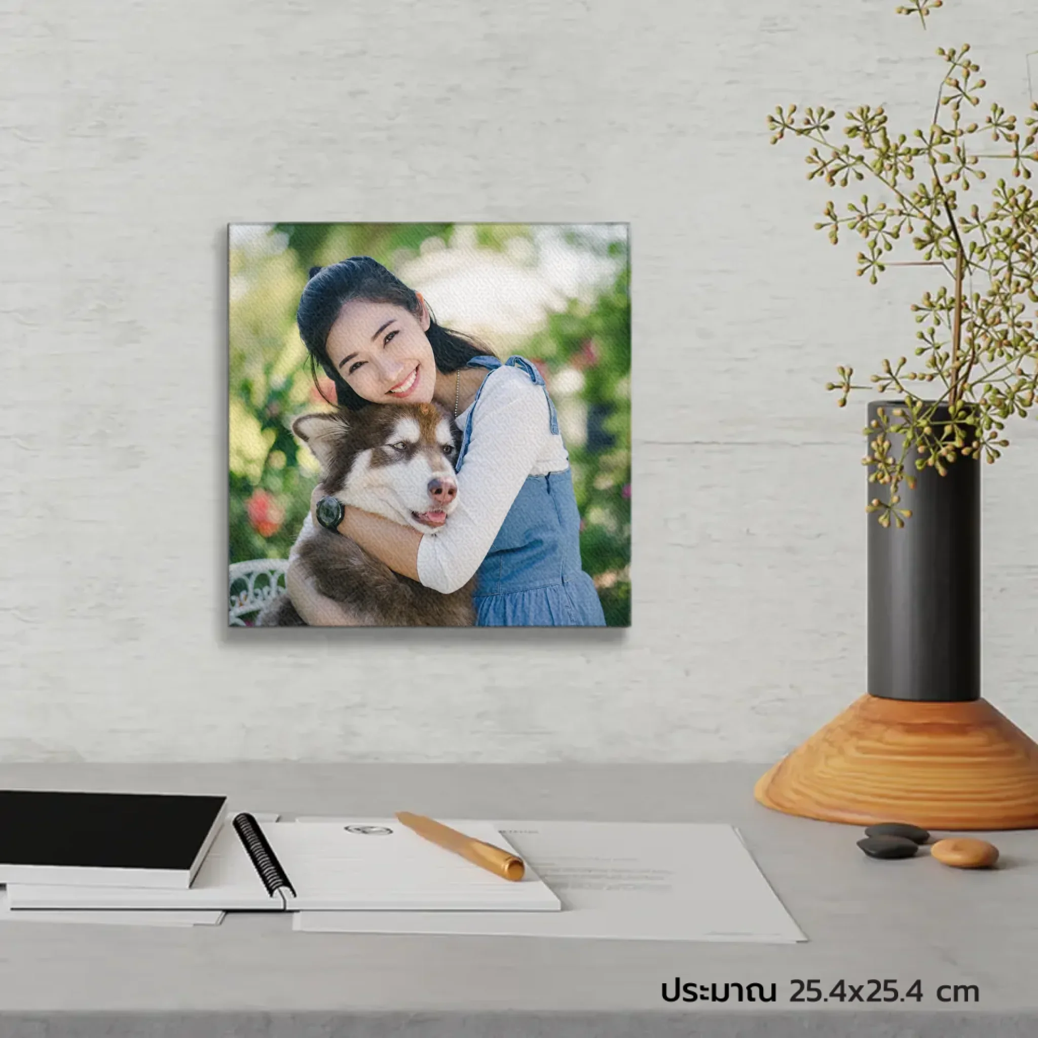 CANVAS SQUARE - ขอบขาว - Image 4