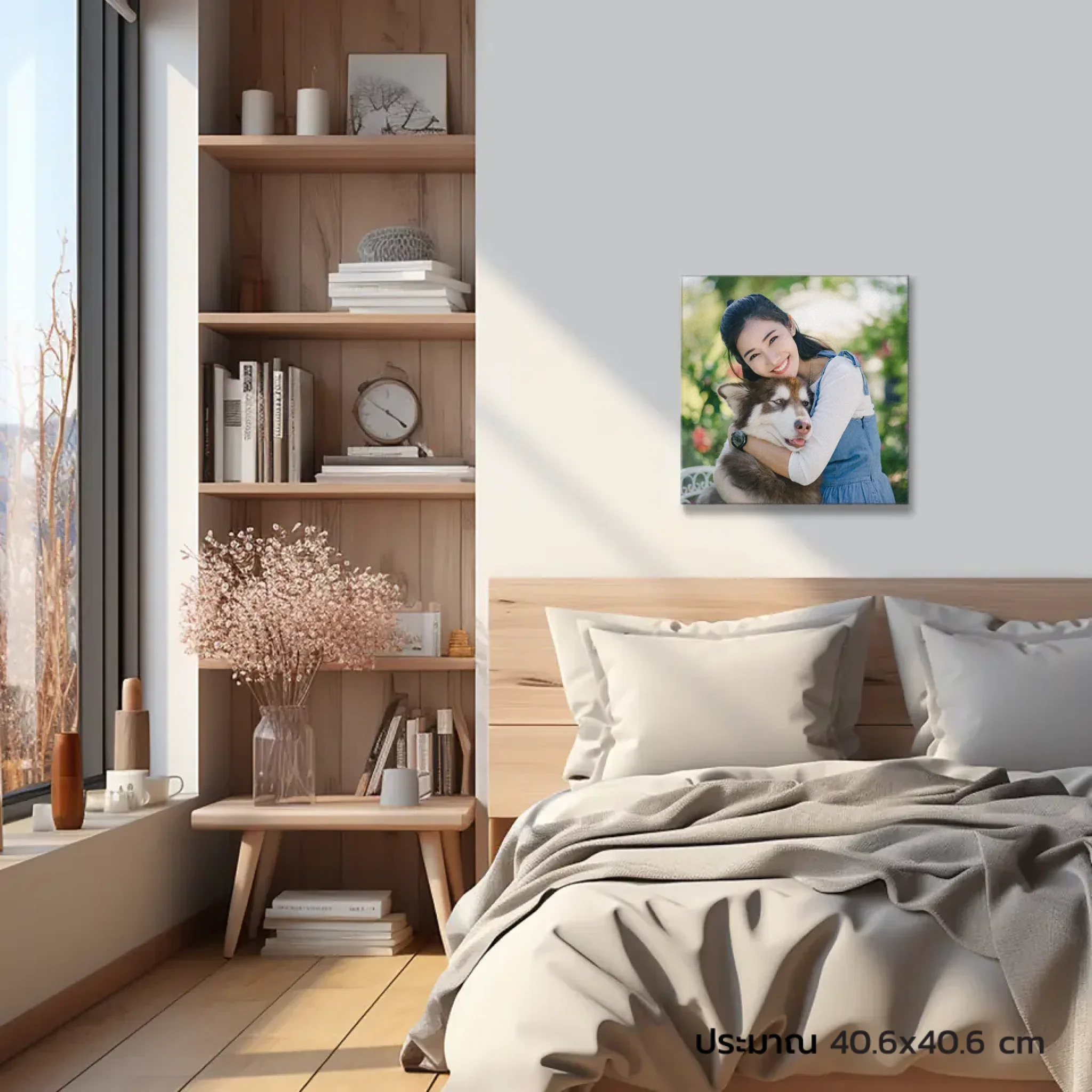 CANVAS SQUARE - ขอบขาว - Image 6