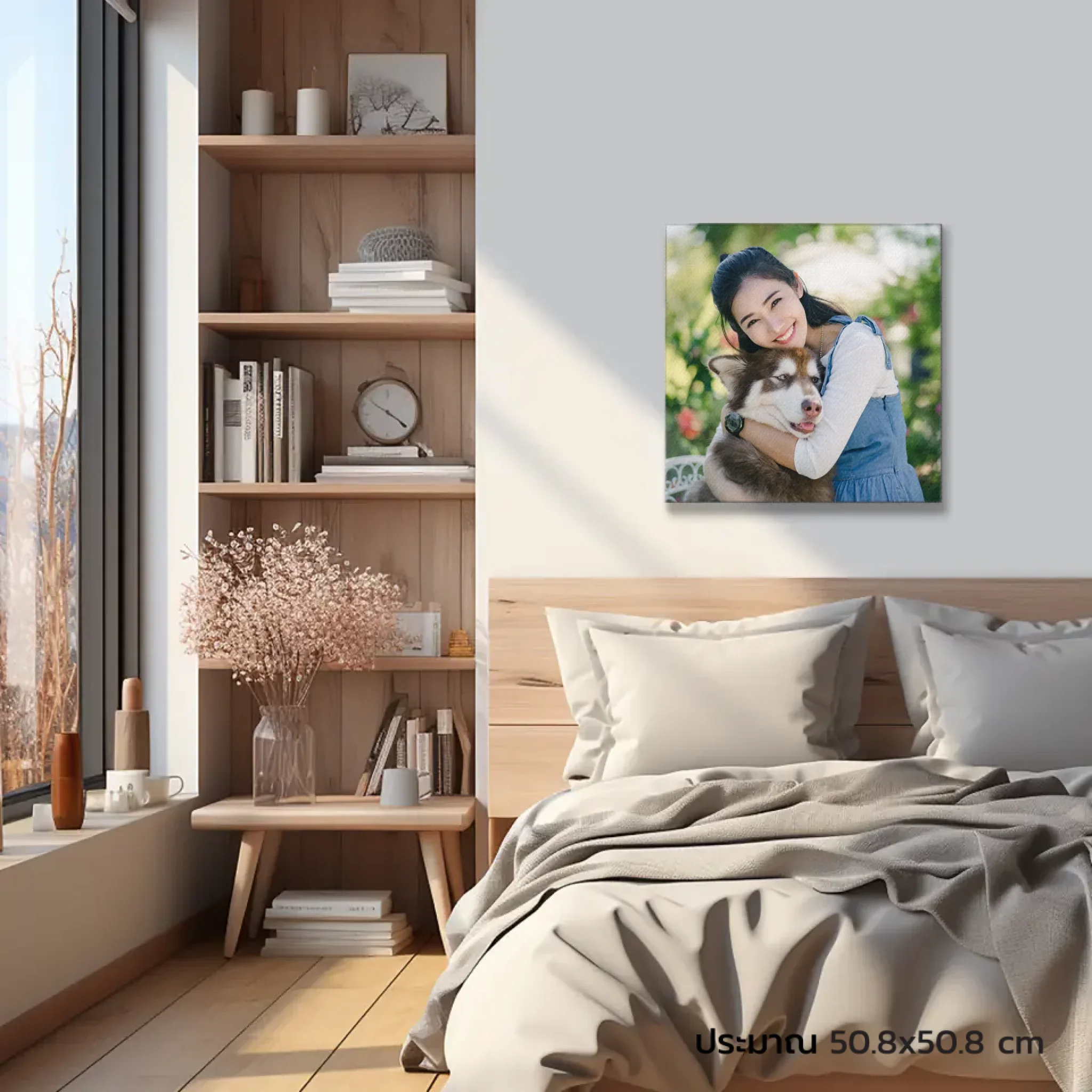 CANVAS SQUARE - ขอบขาว - Image 7