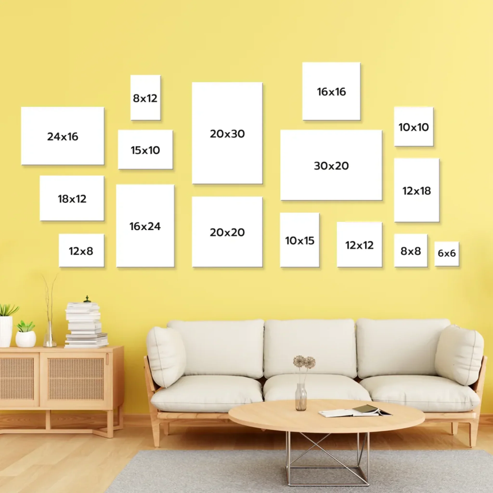 กรอบลอยจตุรัส แบบ 6 รูป - Image 18