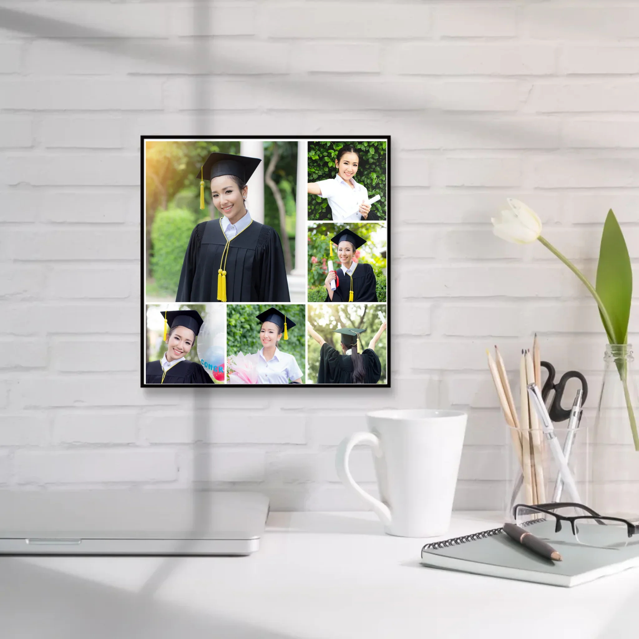 กรอบลอยจตุรัส แบบ 6 รูป - Image 8