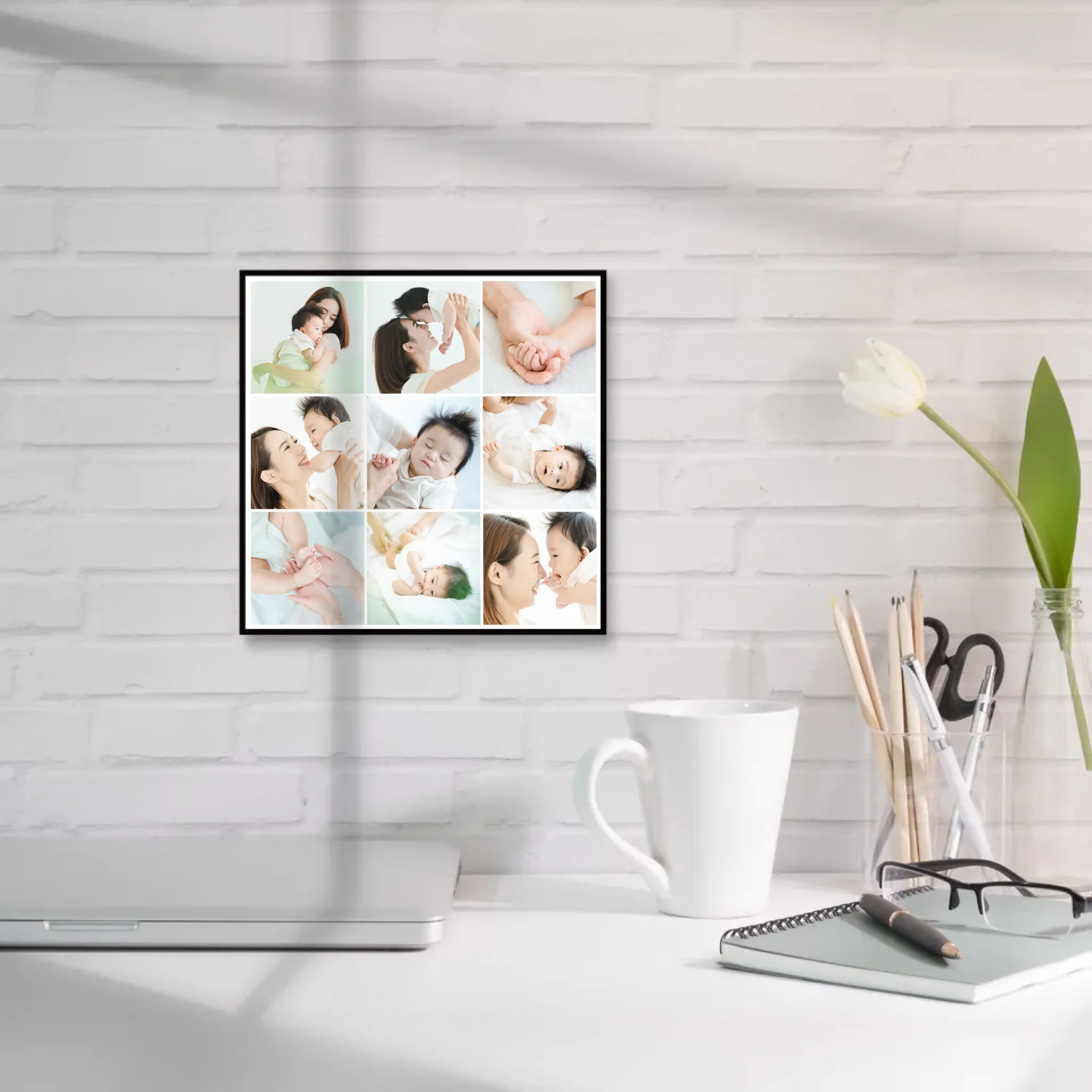 กรอบลอยจตุรัส แบบ 9 รูป - Image 6