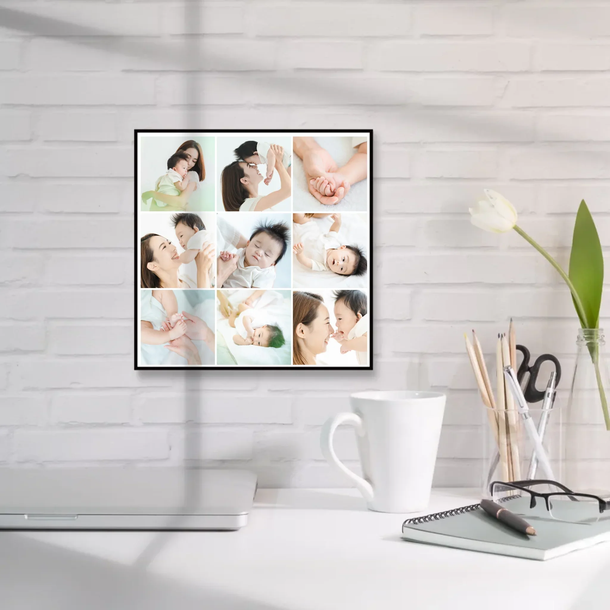 กรอบลอยจตุรัส แบบ 9 รูป - Image 8