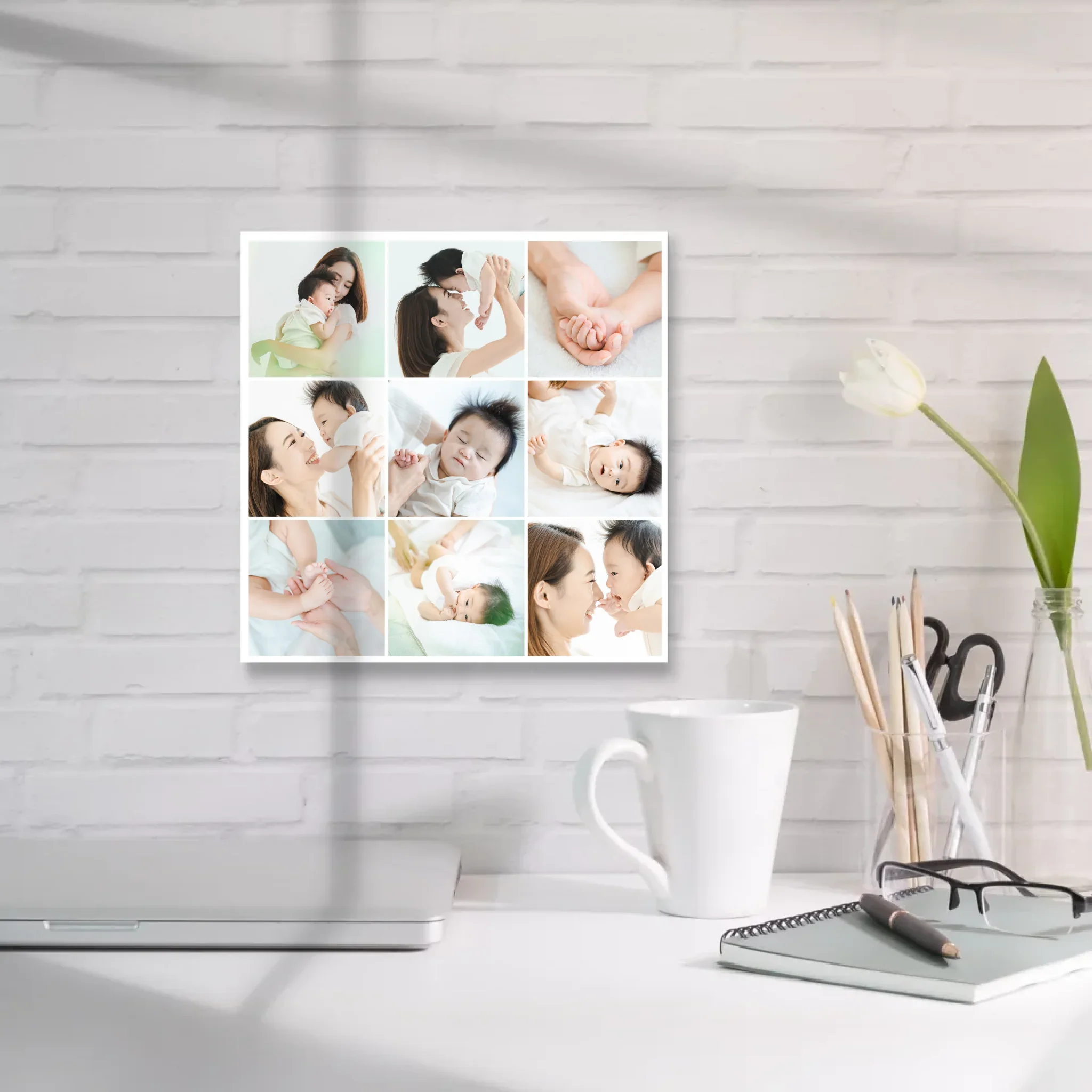 กรอบลอยจตุรัส แบบ 9 รูป - Image 9