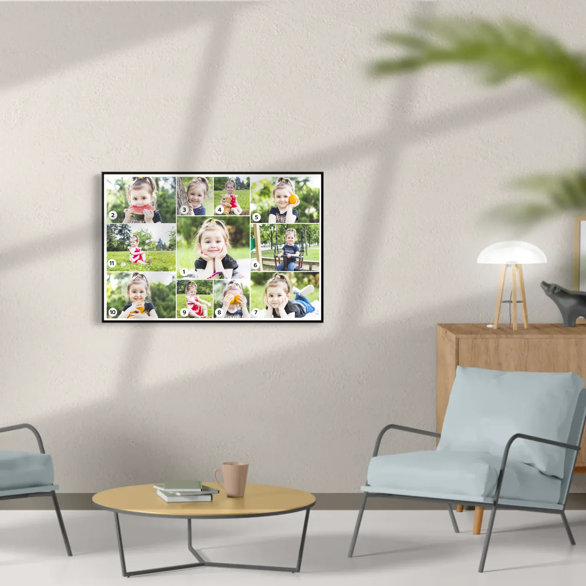 กรอบลอย LANDSCAPE แนวนอน แบบ 11 รูป - Image 11
