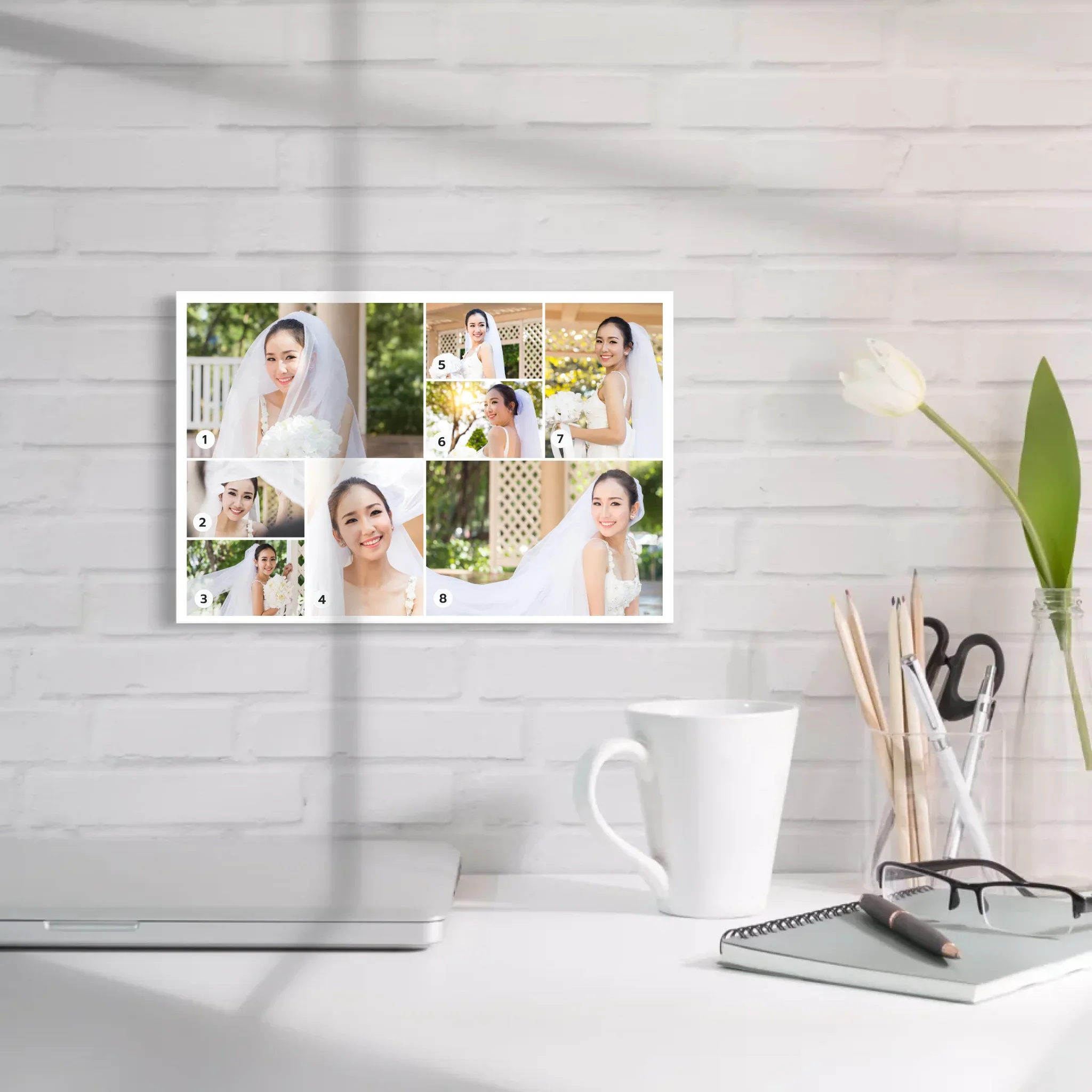 กรอบลอย LANDSCAPE แนวนอน แบบ 8 รูป - Image 6