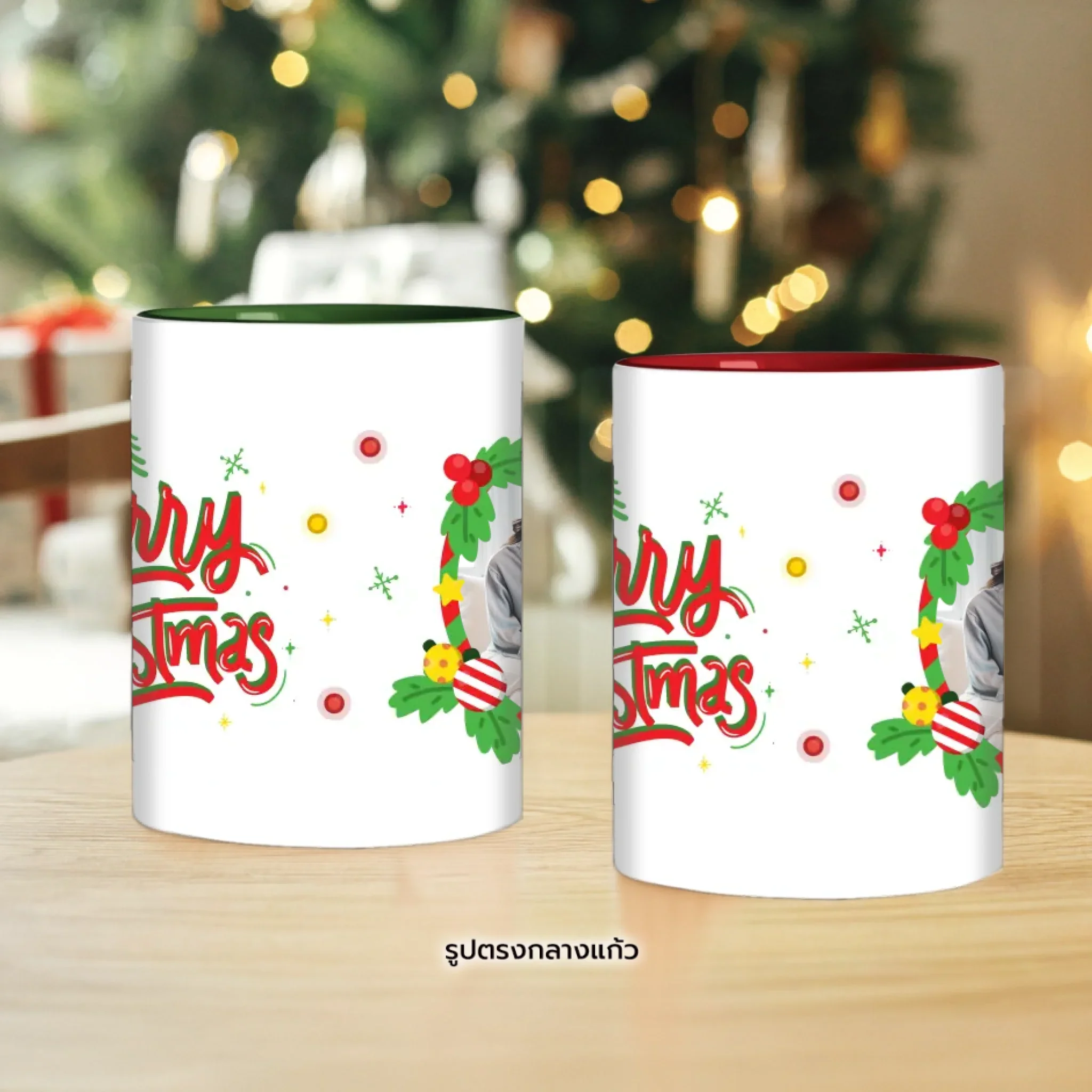 Gift Set - Mugคู่ Christmas&Happy New Year 07 - Image 3