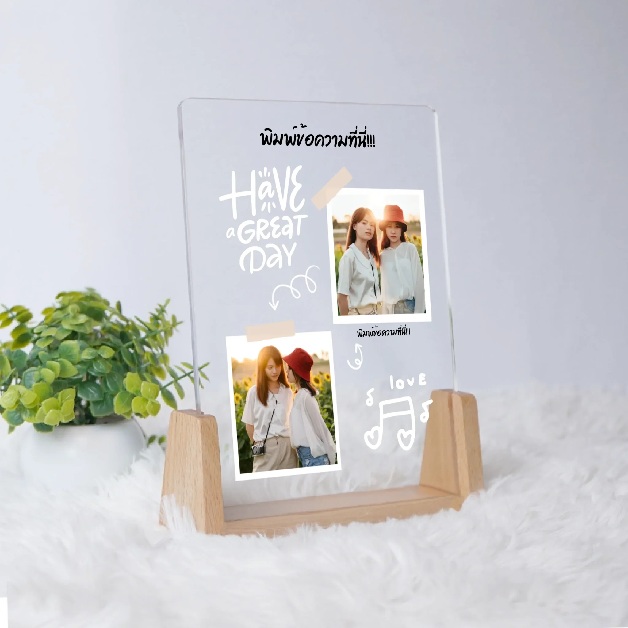 โคมไฟอะคริลิก L - 2 Photo - Image 6