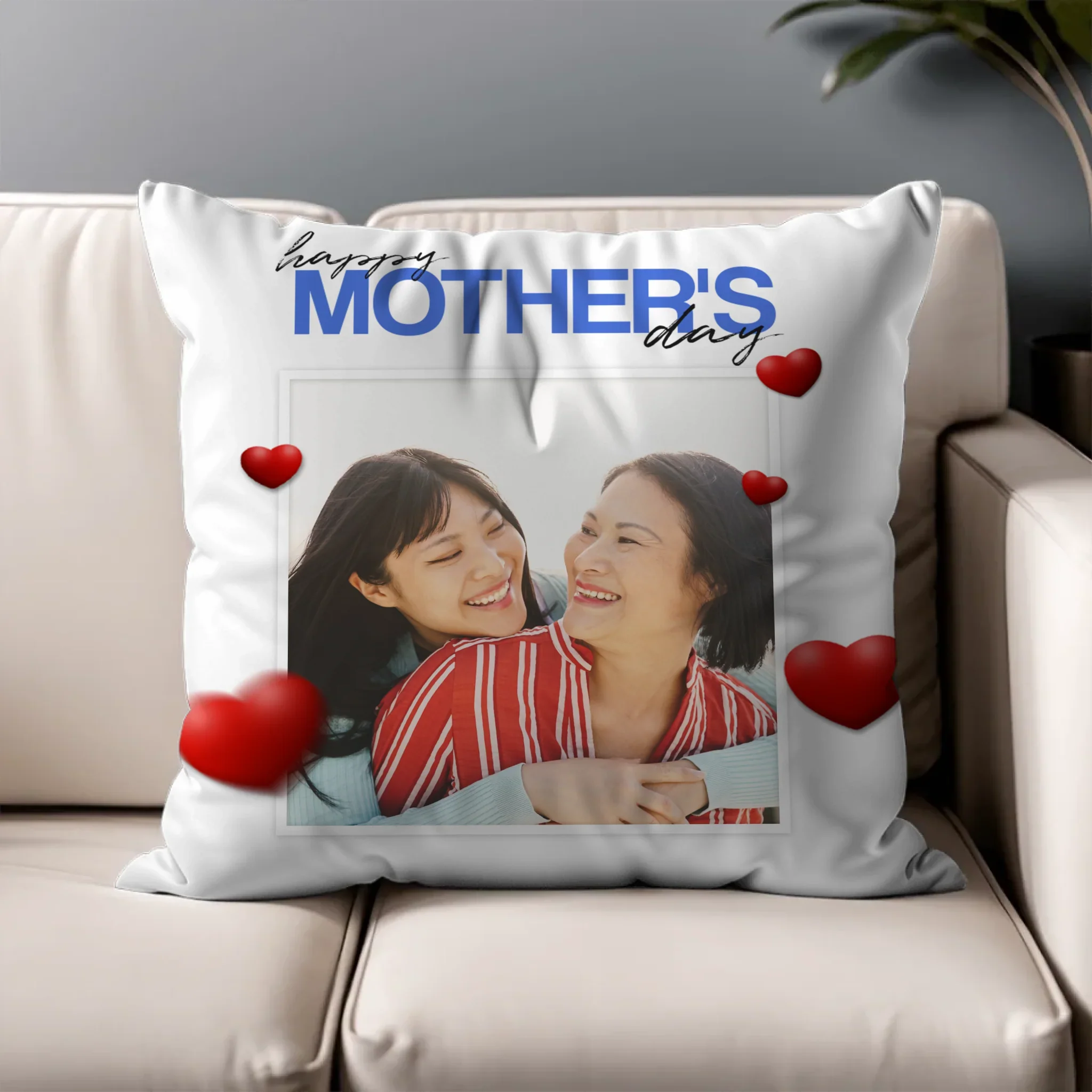หมอนอิง จตุรัส Love Mom 01 - Image 3